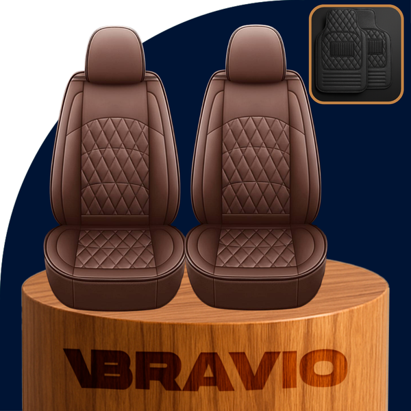 Capa Completa Automotriz Universal Supreme en Cuero Legítimo y AirBag + REGALOS: Alfombra