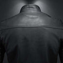 Campera de Cuero Slim para Hombres
